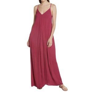 Adrienne Vittadini Chiffon Flowy Fuschia Hi/Low Razer back (Pair w/Jesus…